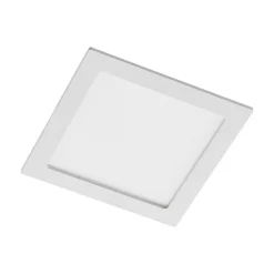 Prios LED innfelt lampe Helina, hvit, 22 cm, 18 W, dimbar