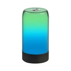 Prios LED-bordlampe Valtari, hvit, høyde 19 cm, RGB