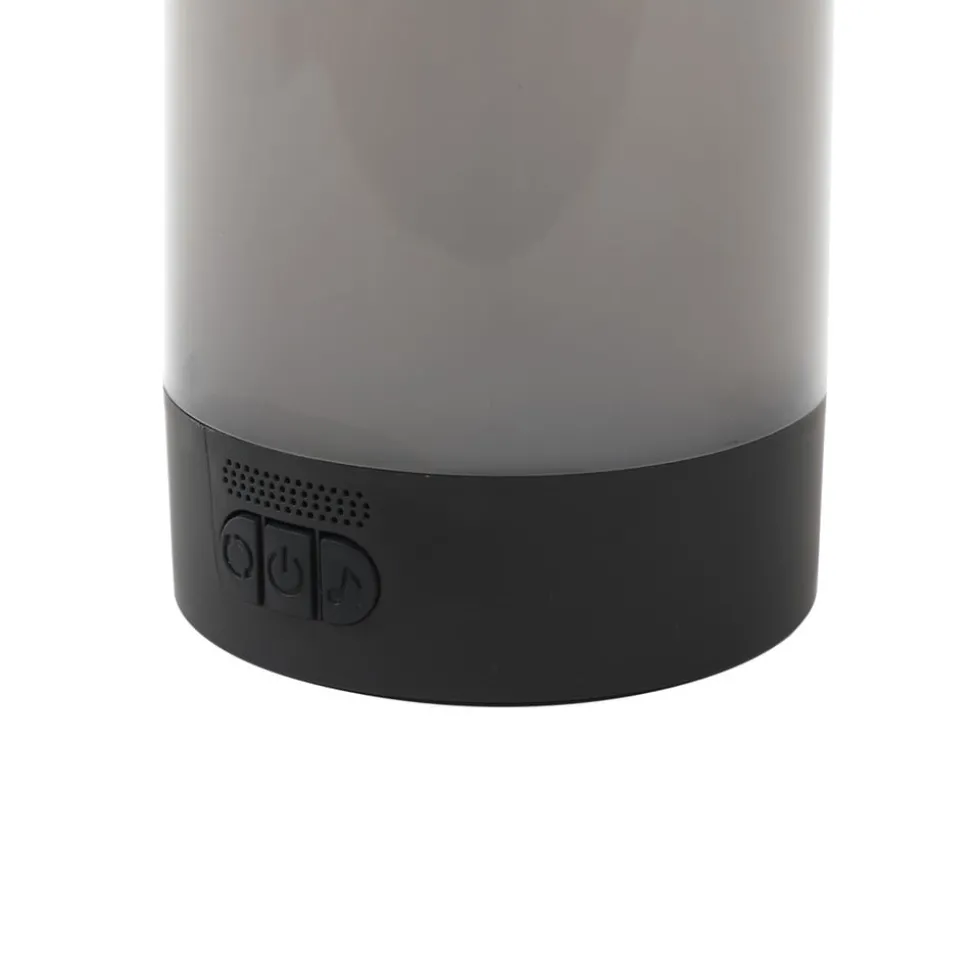 Prios LED-bordlampe Valtari, hvit, høyde 19 cm, RGB