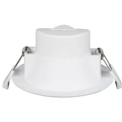 Prios LED-innbyggingslampe Rida, sett med 3 stk, hvit, 15 cm, CCT, IP44