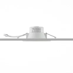 Prios LED-innbyggingslampe Rida, sett med 3 stk, hvit, 12 cm, CCT, IP44