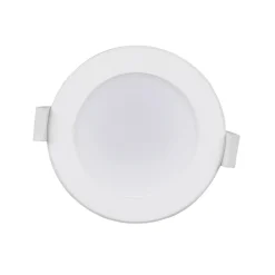 Prios LED-innbyggingslampe Rida, sett med 3 stk, hvit, 19 cm, CCT, IP44