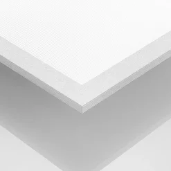 Prios LED-panel Gelora, 80 cm, 4 000 K, sølvfarget, aluminium