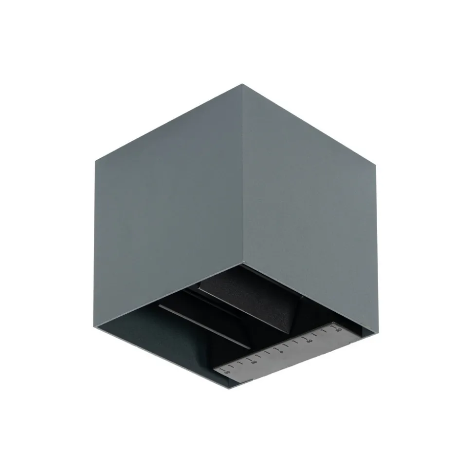 Prios LED-solcellelampe Lius, høyde 15 cm, bevegelsessensor