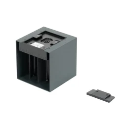 Prios LED-solcellelampe Lius, høyde 15 cm, bevegelsessensor