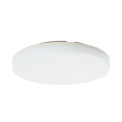 Prios LED-taklampe Artin, Ø 28 cm, hvit, CCT, IP65