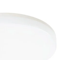 Prios LED-taklampe Artin, Ø 28 cm, hvit, CCT, IP65