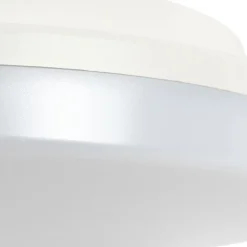 Prios LED-taklampe Artin, Ø 28 cm, hvit, CCT, IP65