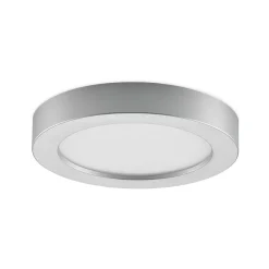Prios LED-taklampe Edwina, sølv, 23 cm, sett med 3 stk