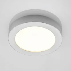 Prios LED-taklampe Edwina, sølv, 23 cm, sett med 3 stk