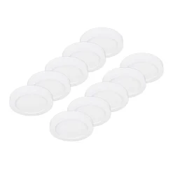 Prios LED-taklampe Edwina, hvit, 23 cm, sett med 10 stk