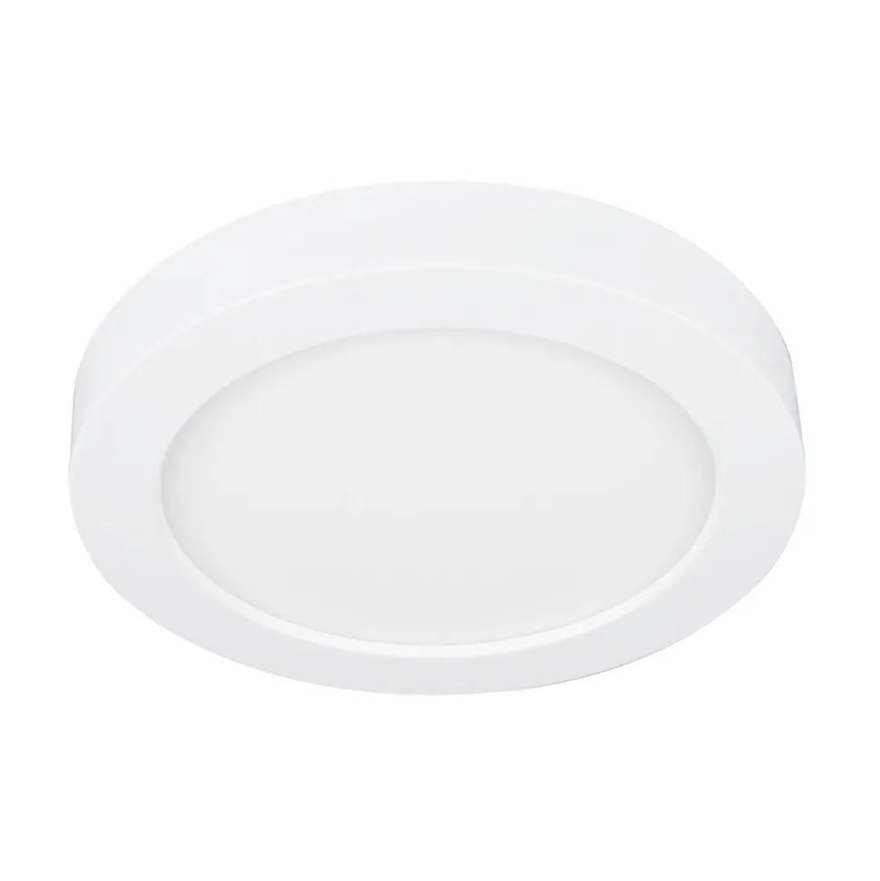 Prios LED-taklampe Edwina, hvit, 23 cm, sett med 2 stk