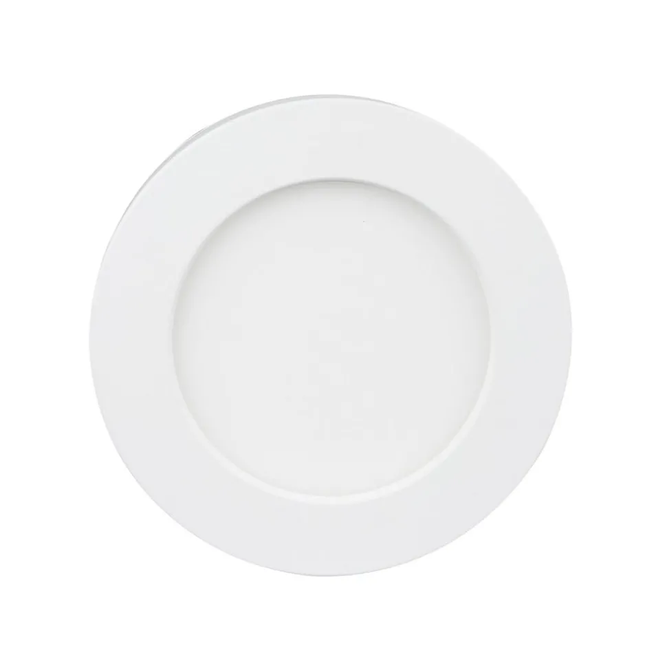 Prios LED-taklampe Edwina, hvit, 23 cm, sett med 2 stk