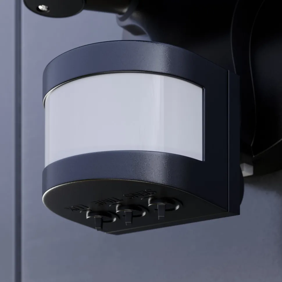 Prios Omino LED-solcelle-veggspot med sensor