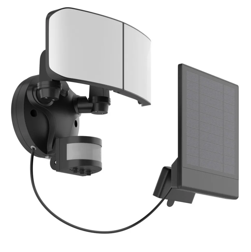 Prios Omino LED-solcelle-veggspot med sensor