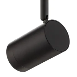 Prios skinnespotlight Jorell, svart, 1 lyskilde, GU10, metall