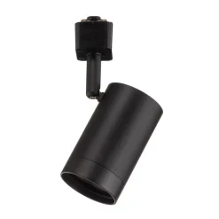 Prios skinnespotlight Jorell, svart, 1 lyskilde, GU10, metall