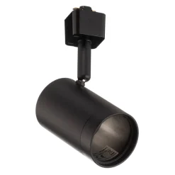 Prios skinnespotlight Jorell, svart, 1 lyskilde, GU10, metall