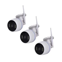 Prios Smart WLAN utendørskamera Evaria, Tuya, nattesyn, 3 enheter