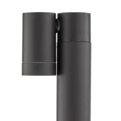 Prios spot med jordspyd Tulimar, høyde 40 cm, antrasitt, aluminium