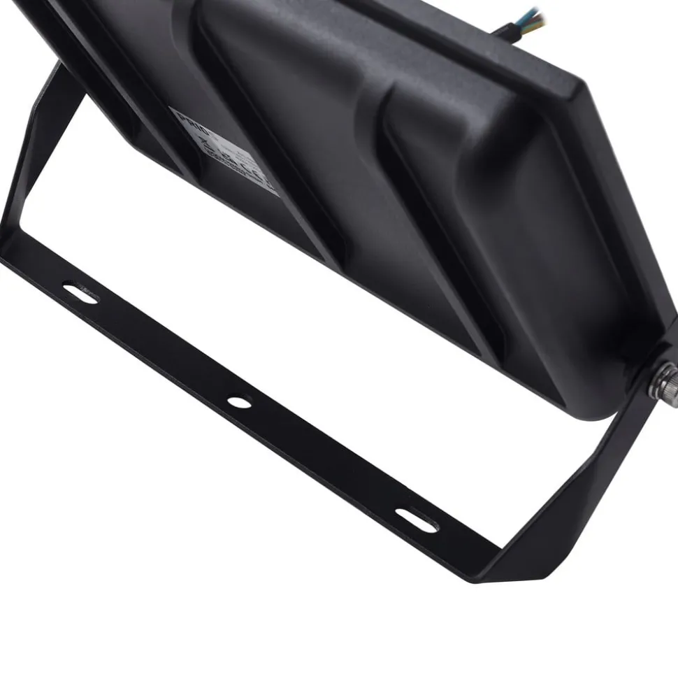 Prios utendørs LED-spot Maikel, 100W, 8000lm, metall