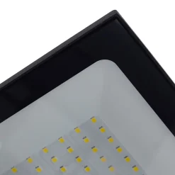 Prios utendørs LED-spot Maikel, 100W, 8000lm, metall