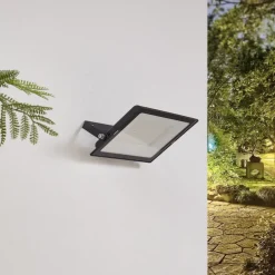 Prios utendørs LED-spot Maikel, 150W, 12000lm, metall