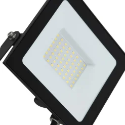 Prios utendørs LED-spot Maikel, 50W, 4000lm, metall