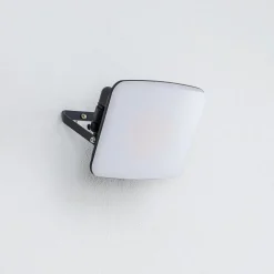 Prios utendørs LED-vegglampe Kaison, antrasitt, 16 cm