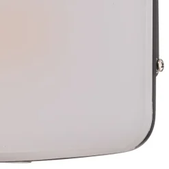 Prios utendørs LED-vegglampe Kaison, antrasitt, 16 cm