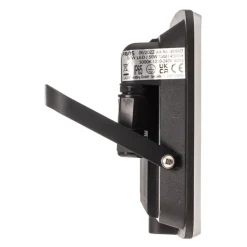 Prios utendørs LED-vegglampe Kaison, antrasitt, 16 cm