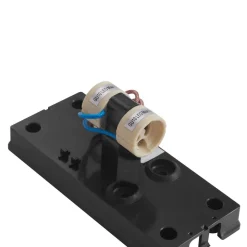 Prios utendørs vegglampe Irfan kantet svart 15,5cm