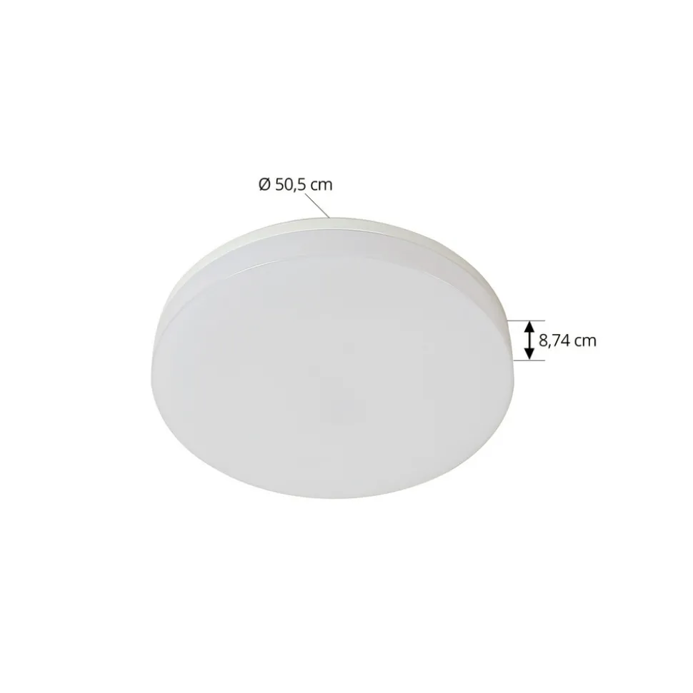 Prios Wynion LED-taklampe, CCT app, 50 cm