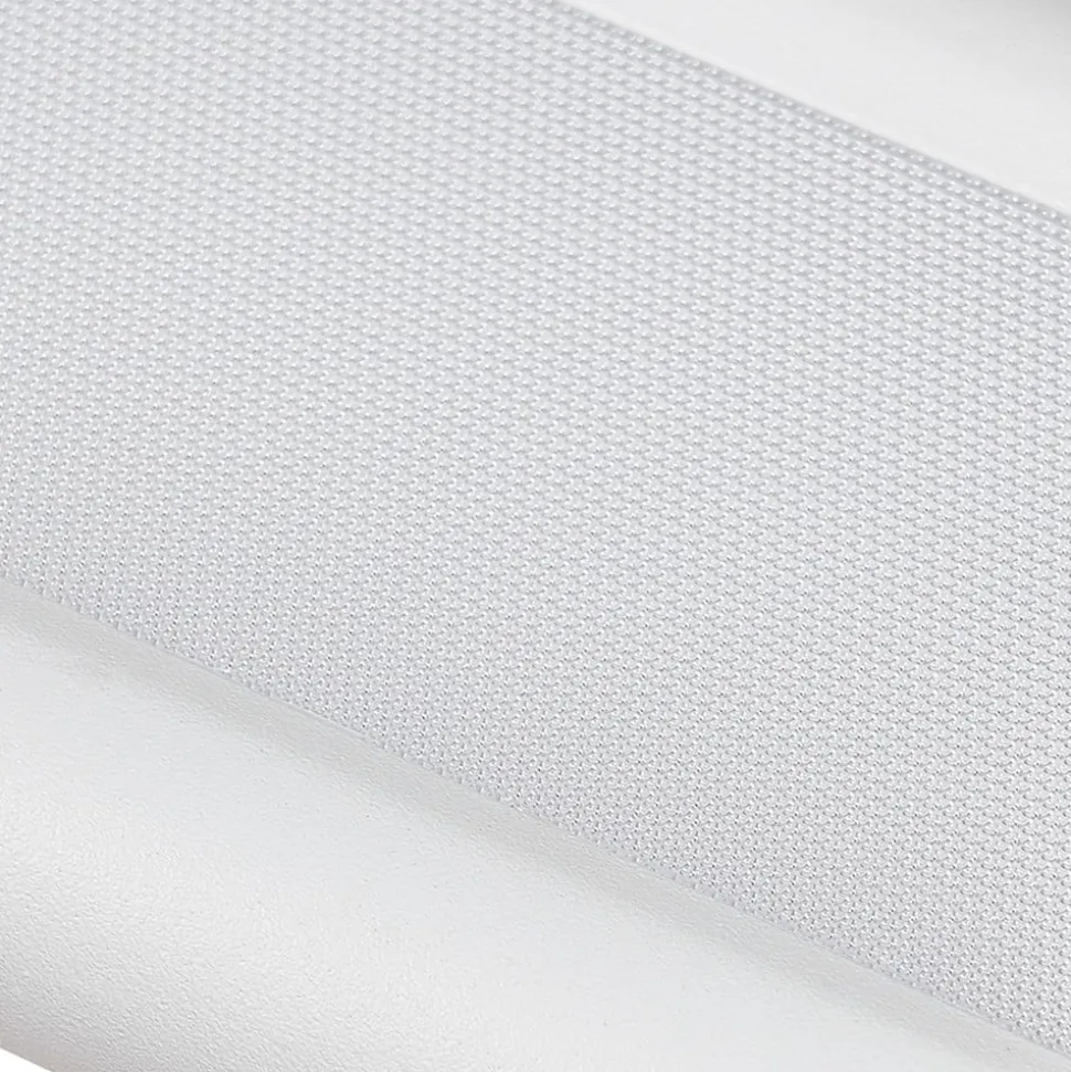 Prios Yuela LED-taklampe, DALI, 100 cm, sølv