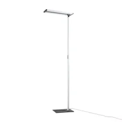 Prios Zyair LED-gulvlampe til kontor, hvit 59,7 cm