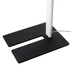 Prios Zyair LED-gulvlampe til kontor, hvit 59,7 cm