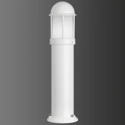 Pulverlakkert veilampe Mason, hvit