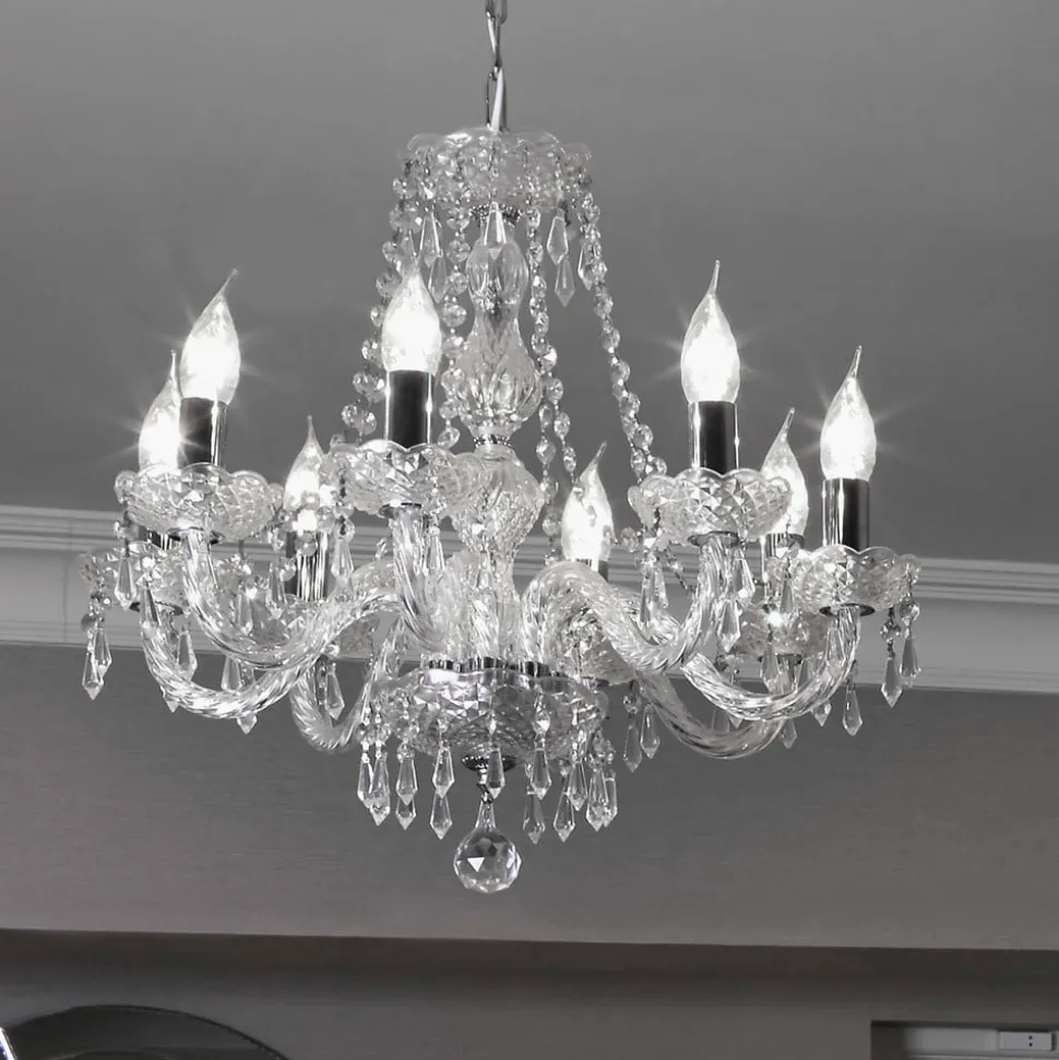 8-punkt krystallysekrone HALE