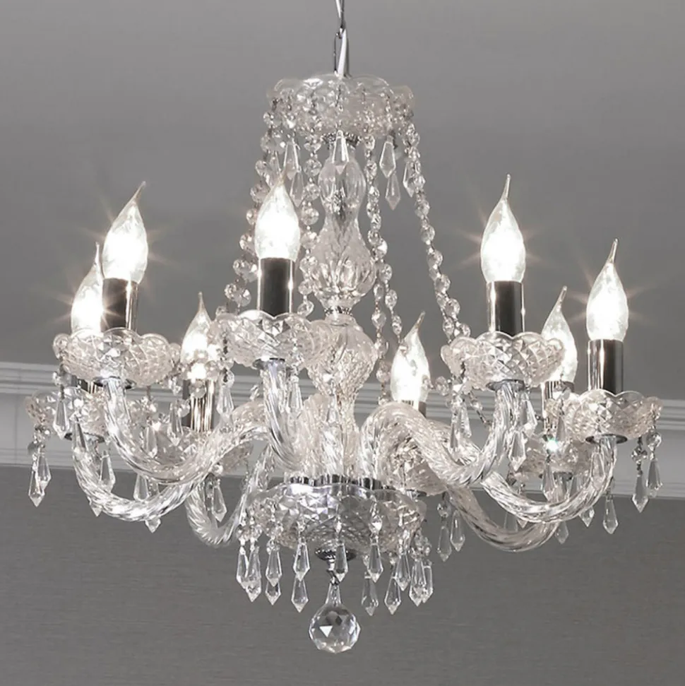 8-punkt krystallysekrone HALE