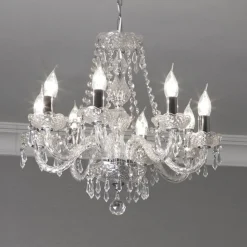 8-punkt krystallysekrone HALE