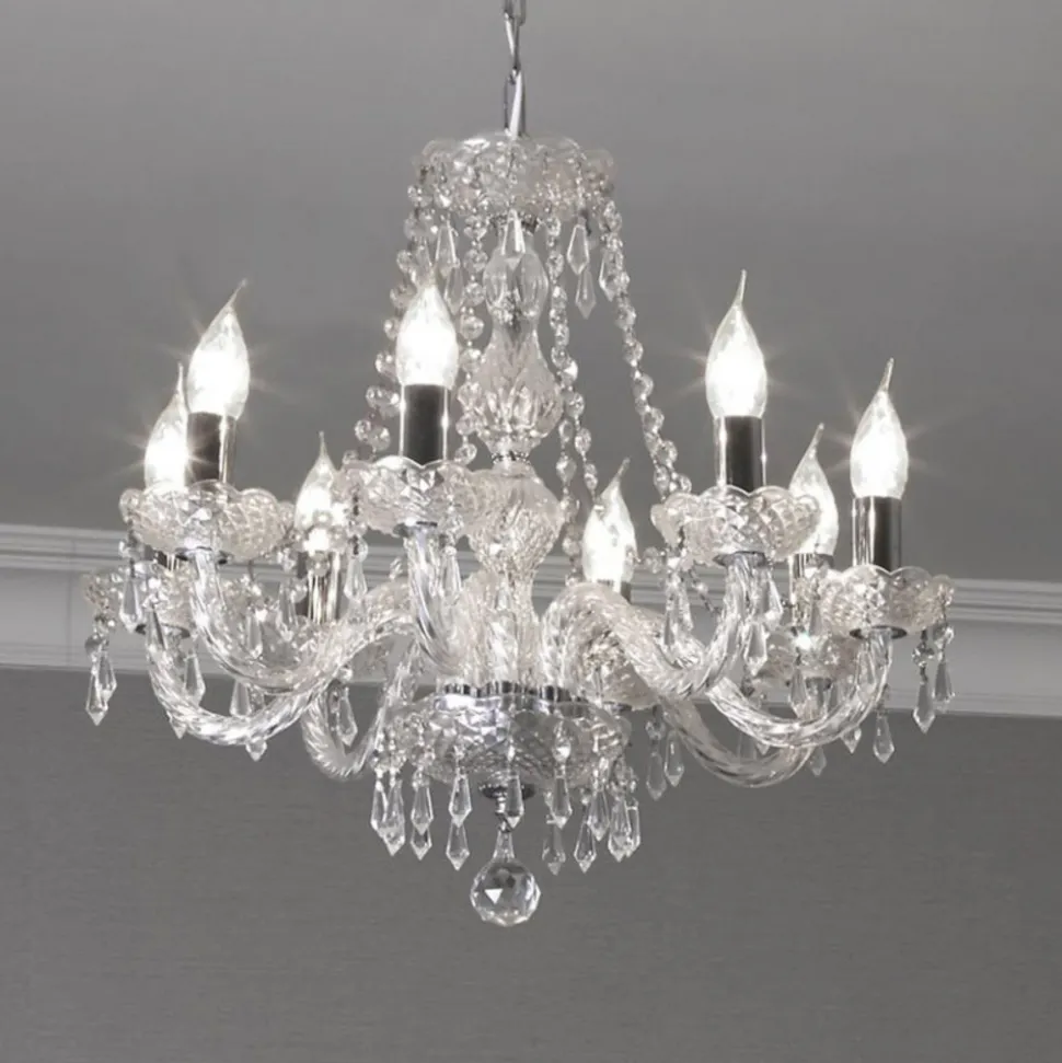 8-punkt krystallysekrone HALE