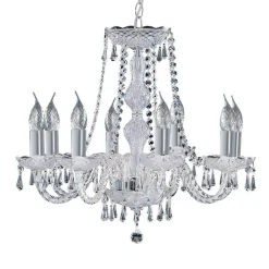 8-punkt krystallysekrone HALE