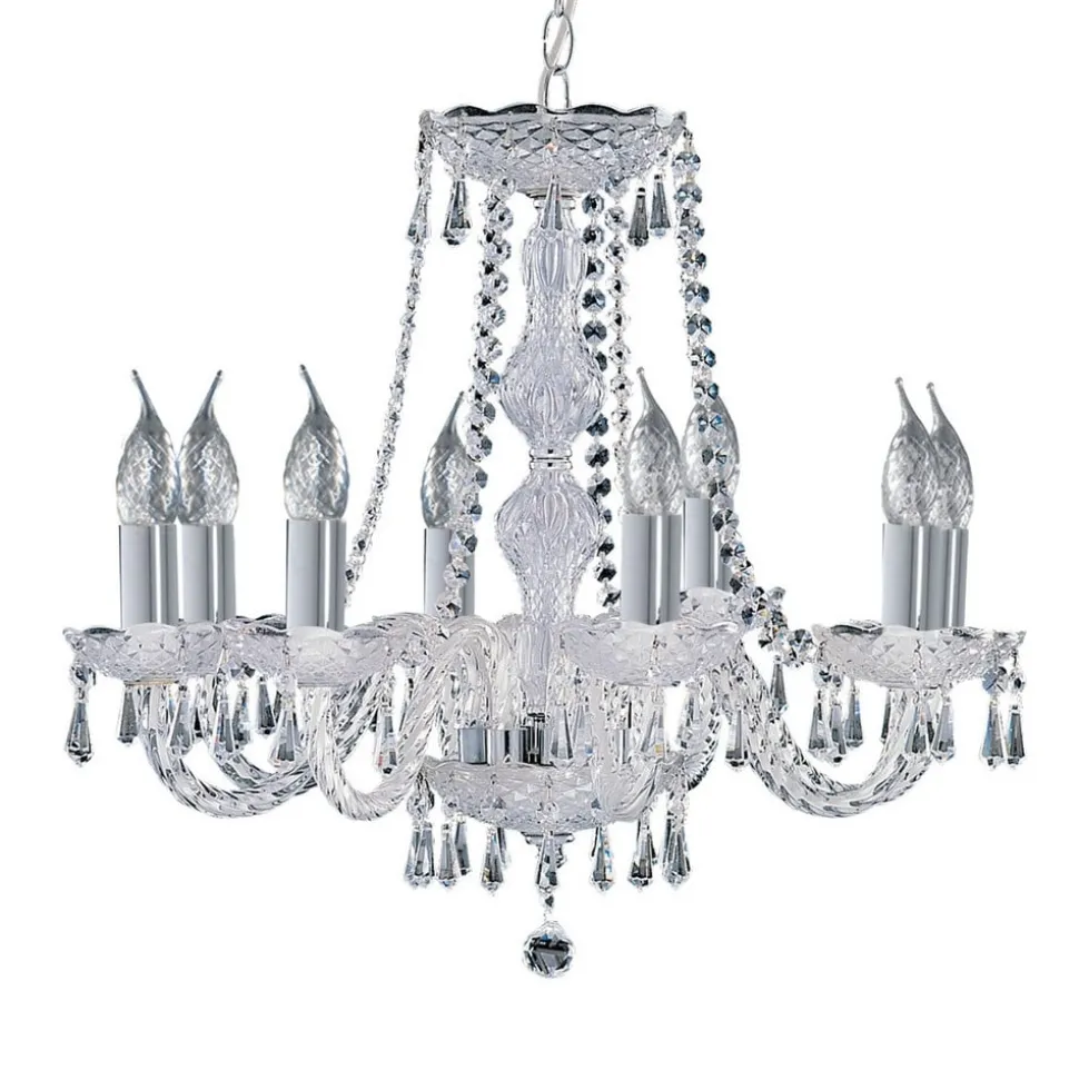 8-punkt krystallysekrone HALE