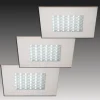 Q 68 LED innfelt spot i rustfritt stål, sett med 3 stk