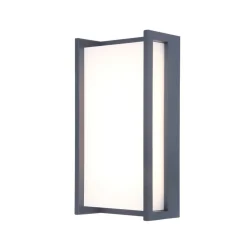 Qubo utendørs LED-vegglampe, RGBW, smart