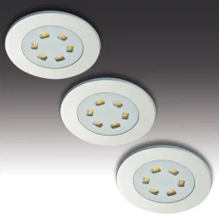 R 55 LED-innfellingslampe i 3-ersett
