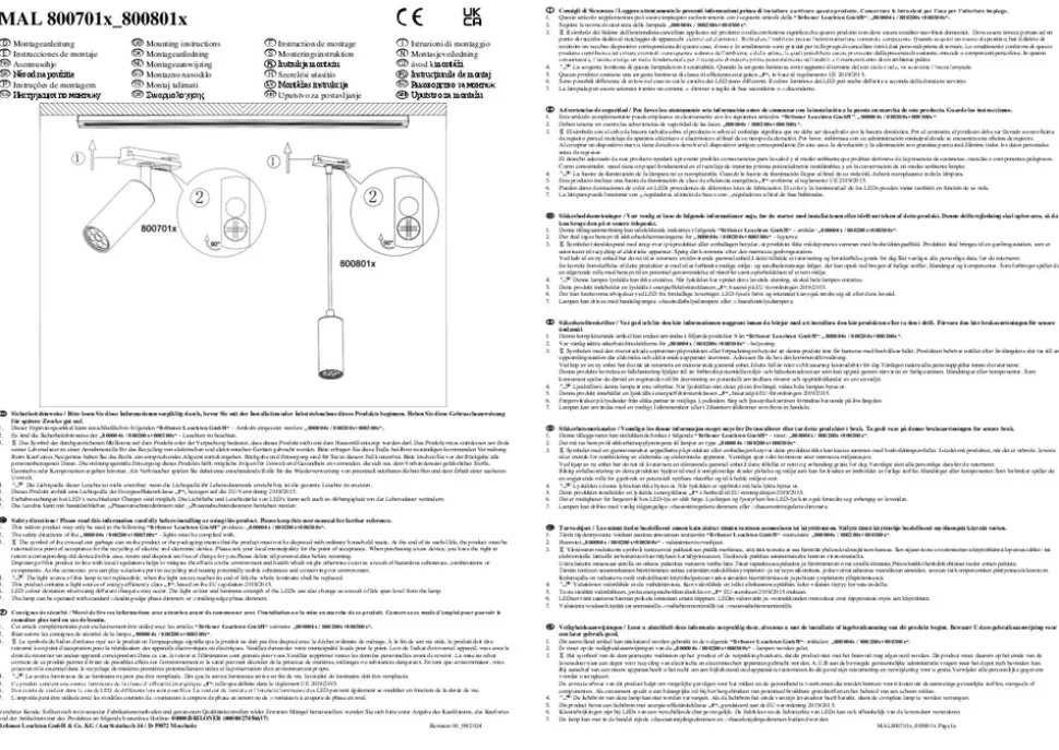 RAIL 230 V skinnesystem, svart, 4 LED-pendler, lengde 1,5 m