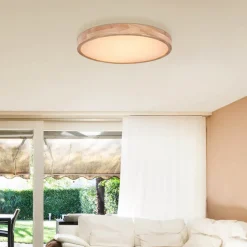 Rainer LED-taklampe, Ø 60 cm, treeffekt, metall, CCT