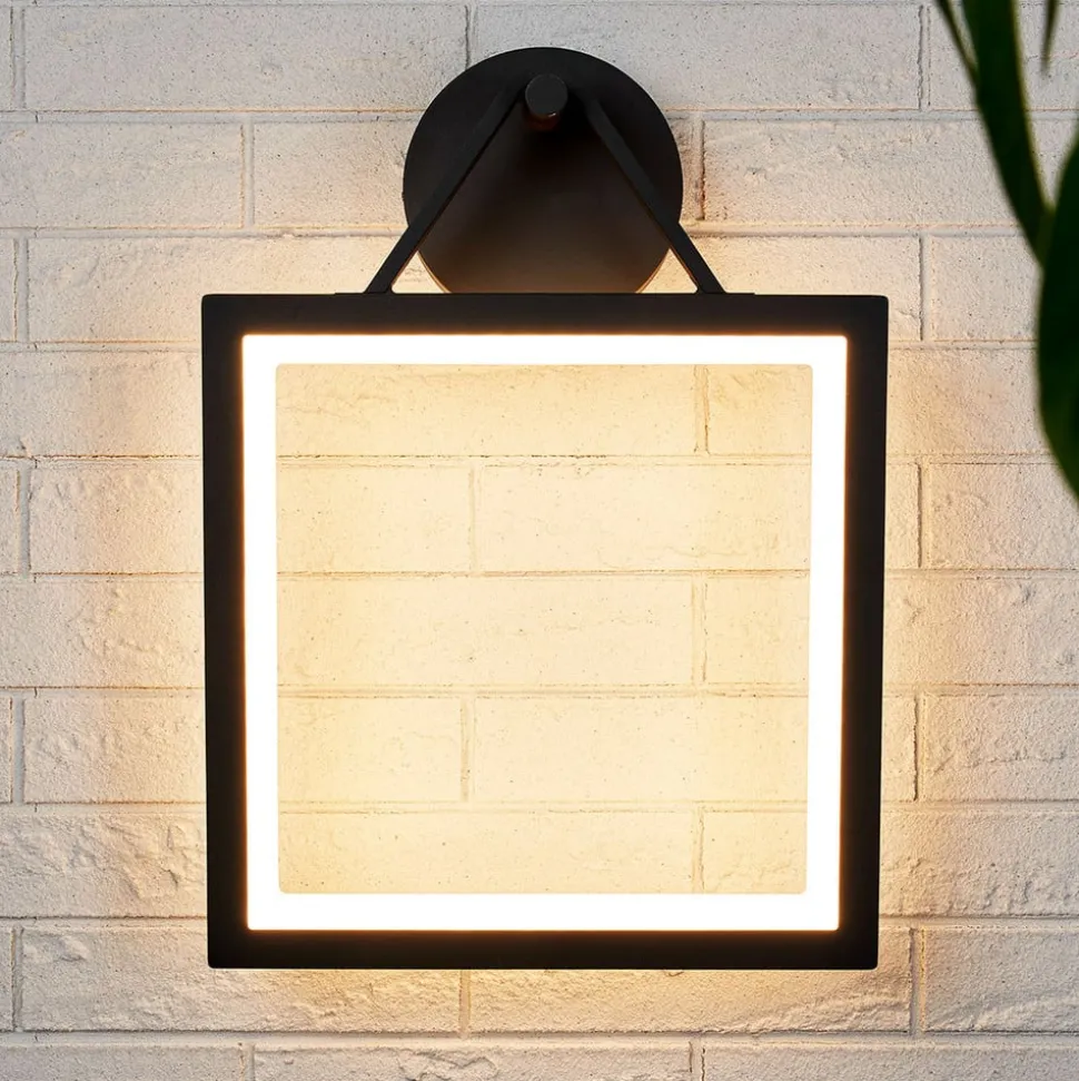 Rammeformet, utendørs LED-vegglampe Mirco