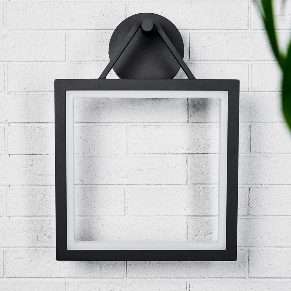 Rammeformet, utendørs LED-vegglampe Mirco